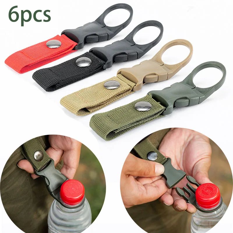 6pcs Camping Webbing Buckle Ho - Camping Cooking Hanger avaliação e preço