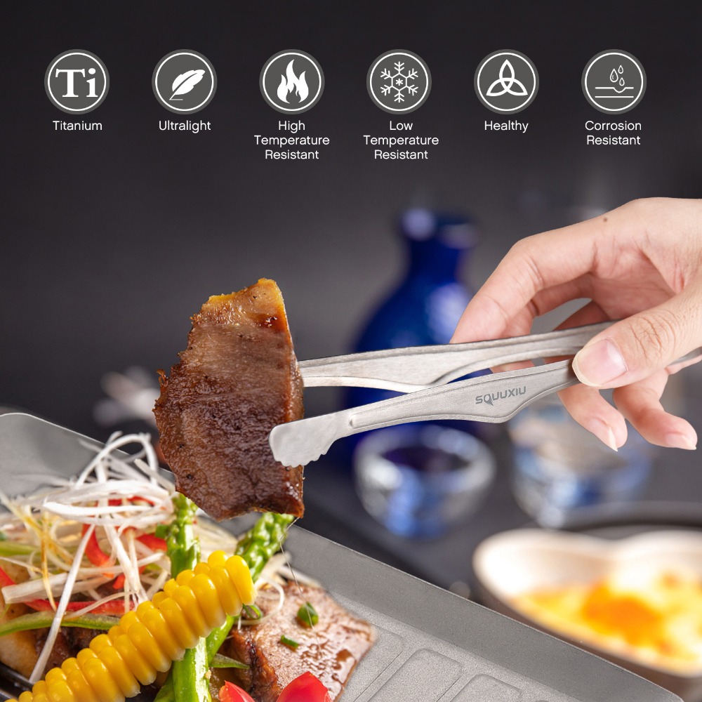 Durable Titanium Camping Grill - Camping Cooking Wok avaliação e preço