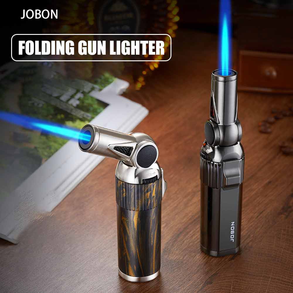 Folding Gun Lighter One Key Lo - Camping Cooking Torch avaliação e preço
