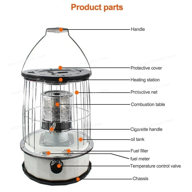 Protable  heater ice fishing C - Camping Cooking Rice avaliação e preço