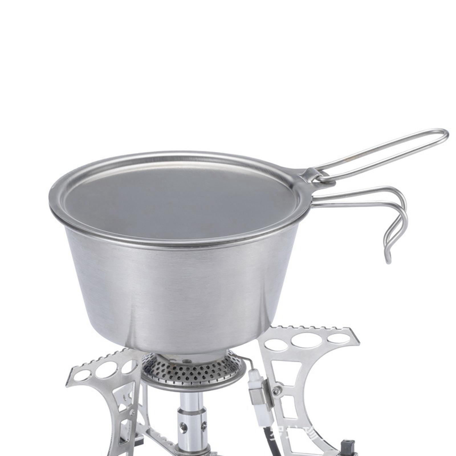 Lightweight Camping Pot Lid Bo - Camping Lightweight Cooking Pot avaliação e preço