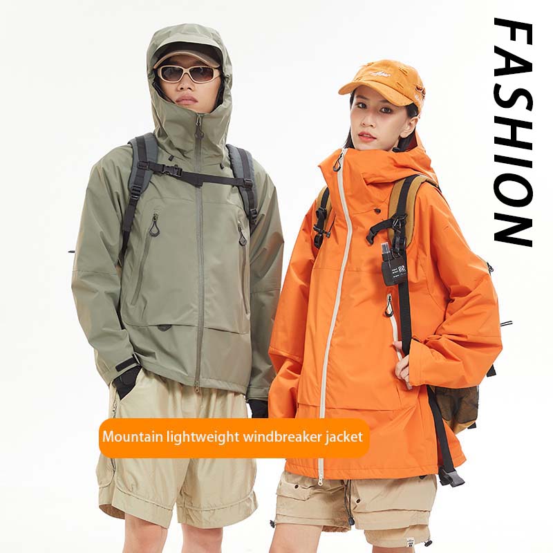 New Men Waterproof Hiking Jack - Camping Cooking Windbreak avaliação e preço