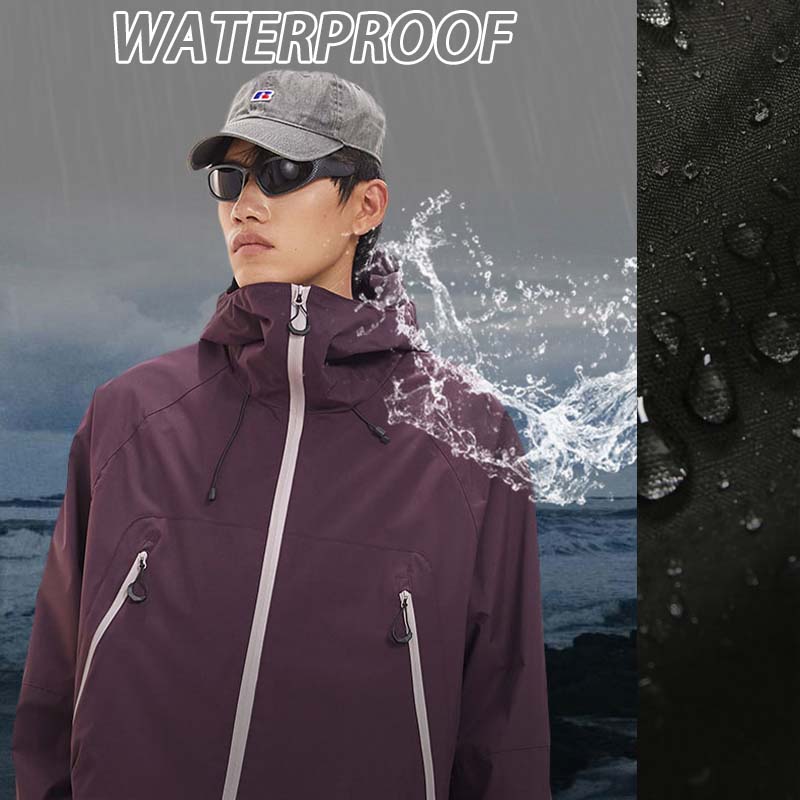 New Men Waterproof Hiking Jack - Camping Cooking Windbreak avaliação e preço