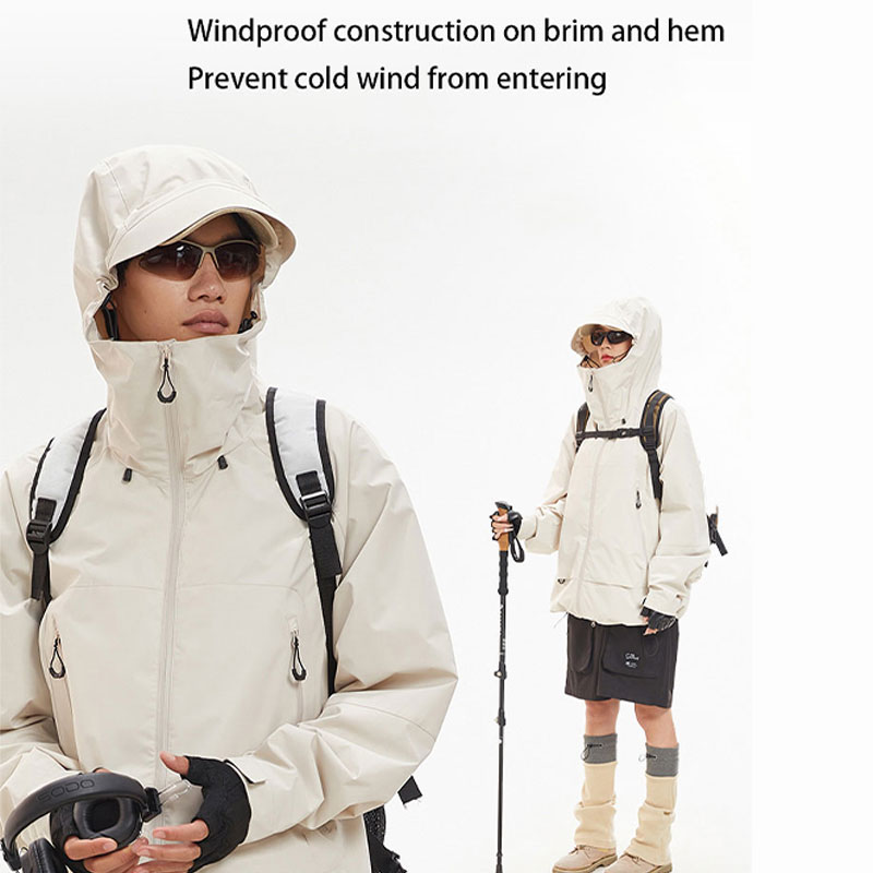 New Men Waterproof Hiking Jack - Camping Cooking Windbreak avaliação e preço