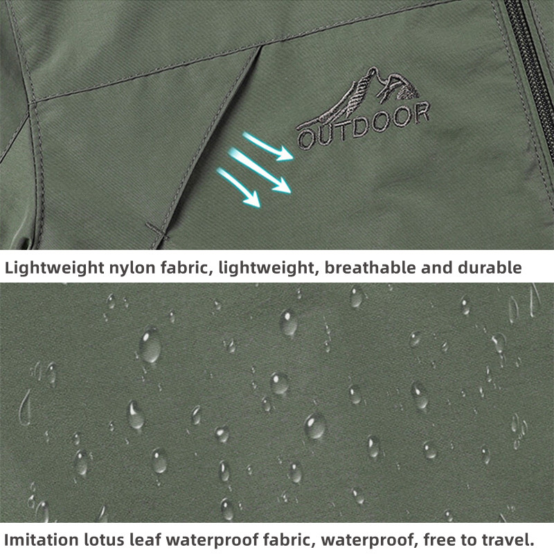 Waterproof Windbreaker Jackets - Camping Cooking Windbreak avaliação e preço
