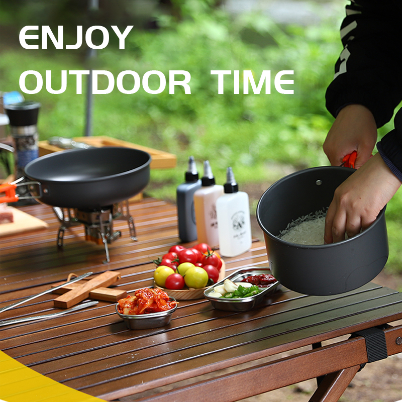 Camping Cooking Set, Outdoor K - Camping Cooking Rice avaliação e preço