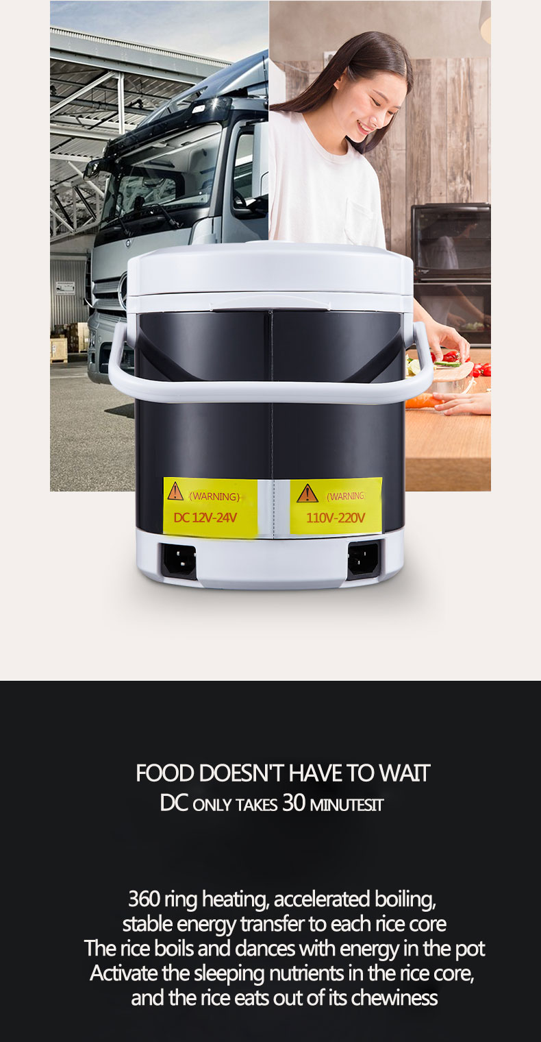 ARIER 12-24V 220V Rice Cooker  - Camping Cooking Rice avaliação e preço