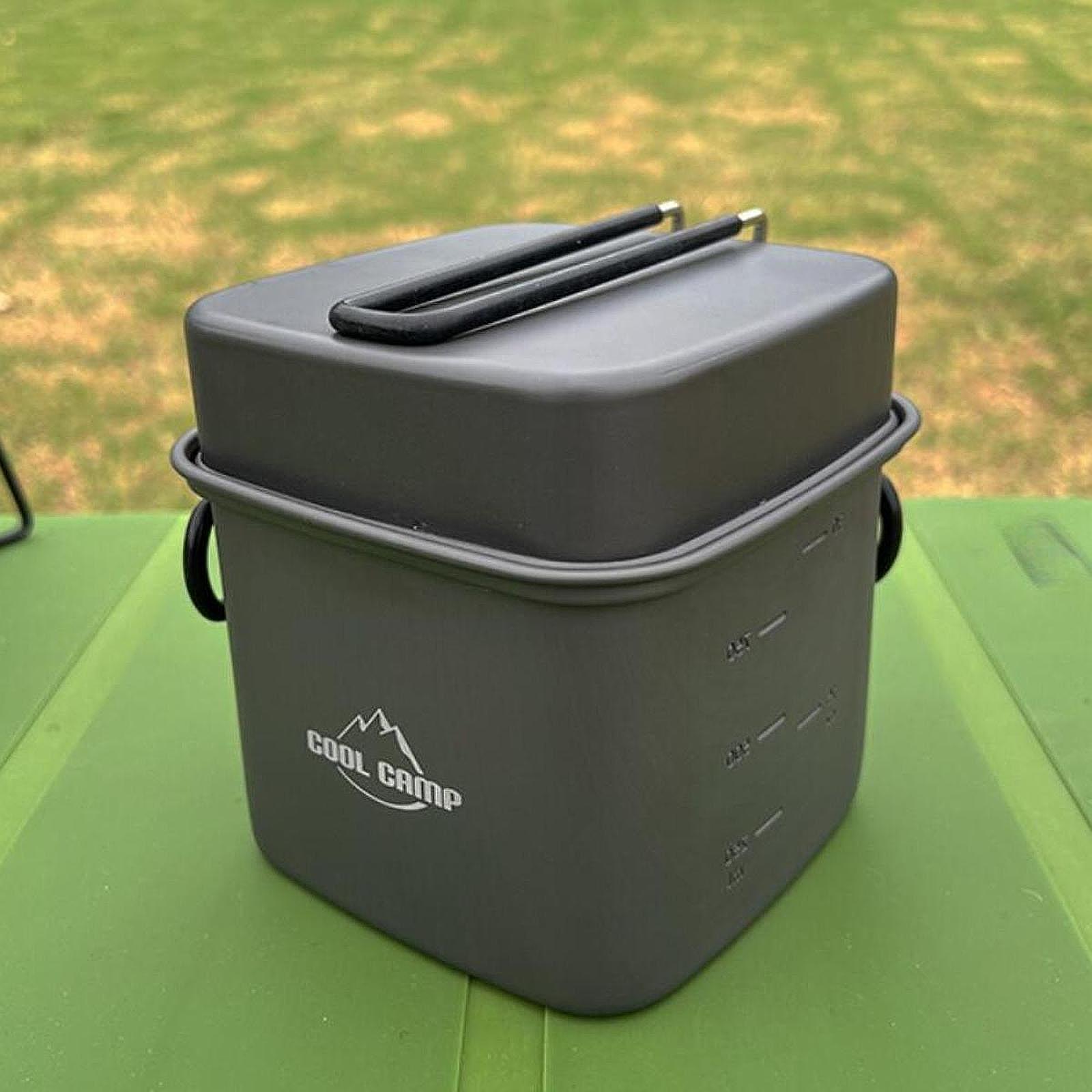 Camping Cookware Set Frying Pa - Camping Lightweight Cooking Pot avaliação e preço