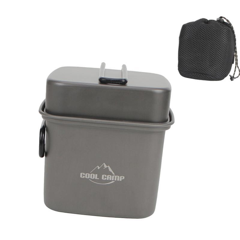 Camping Cookware Set Frying Pa - Camping Lightweight Cooking Pot avaliação e preço