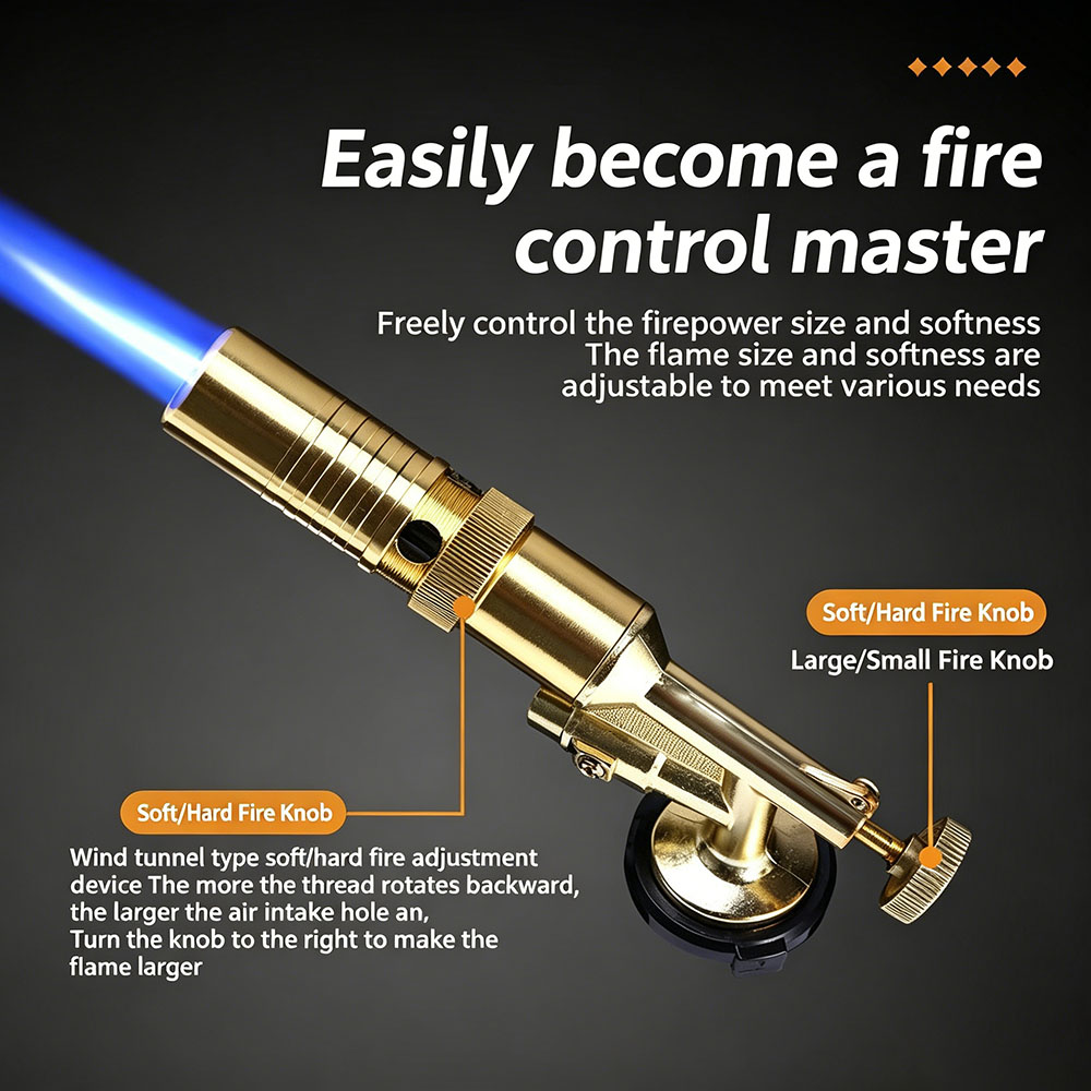 Outdoor Butane Torch, Portable - Camping Cooking Torch avaliação e preço