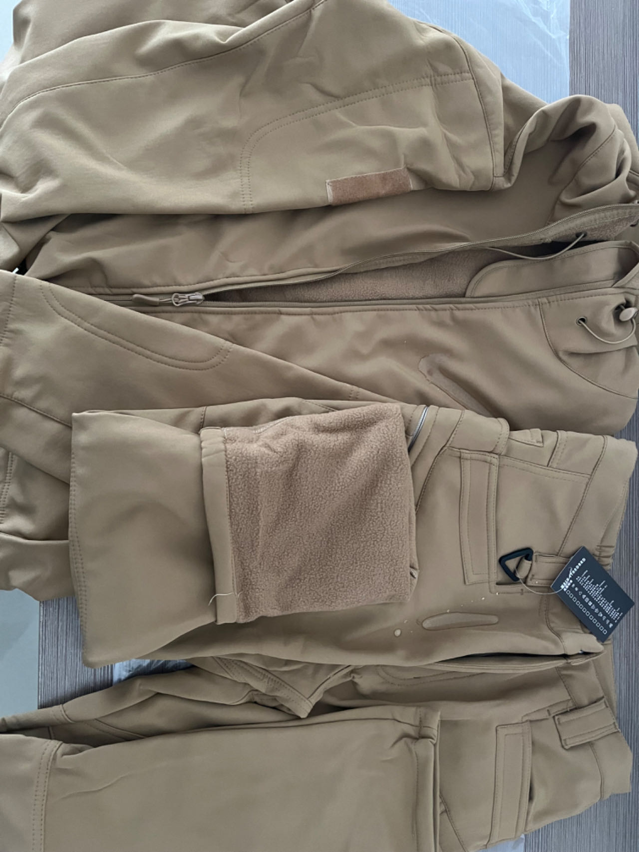 Men's Winter Autumn Warm Softs - Camping Cooking Windbreak avaliação e preço