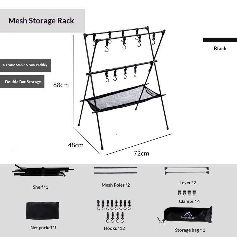MOUNTAINHIKER Outdoor Folding  - Camping Cooking Hanger avaliação e preço