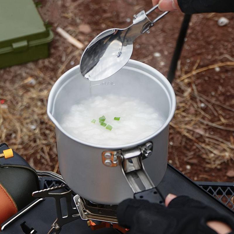 Foldable Camping Pot 700ml Alu - Camping Lightweight Cooking Pot avaliação e preço