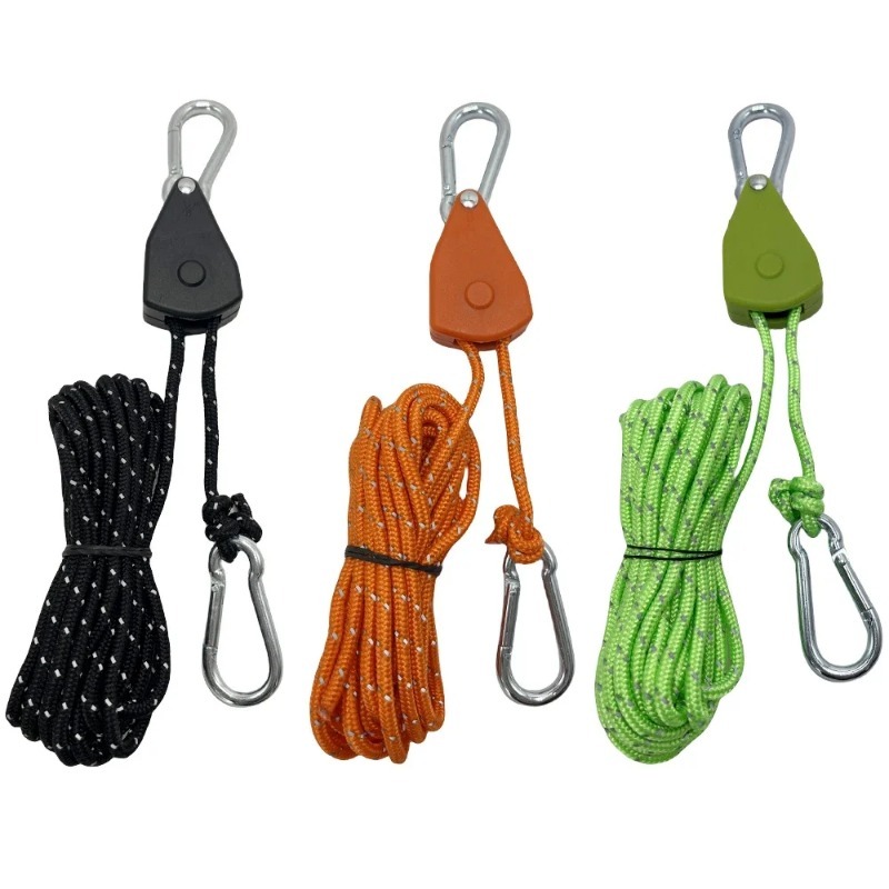 6Pcs 4mm Camping Tent Tie Down - Camping Cooking Hanger avaliação e preço