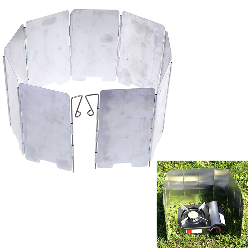 Hot Sale 9 Plate Foldable Wind - Camping Cooking Hot Plate avaliação e preço