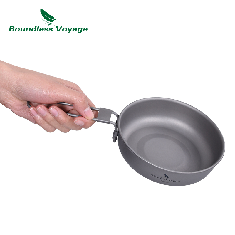 Boundless Voyage Ultra-light T - Camping Cooking Wok avaliação e preço