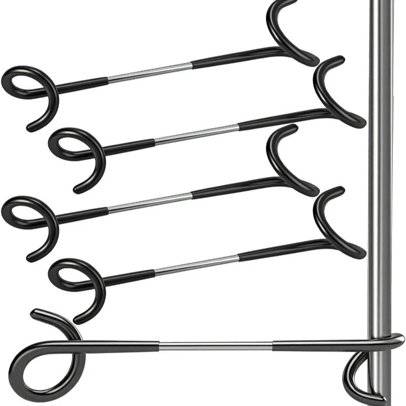 1-10PCS Camping Tent S Hook St - Camping Cooking Hanger avaliação e preço