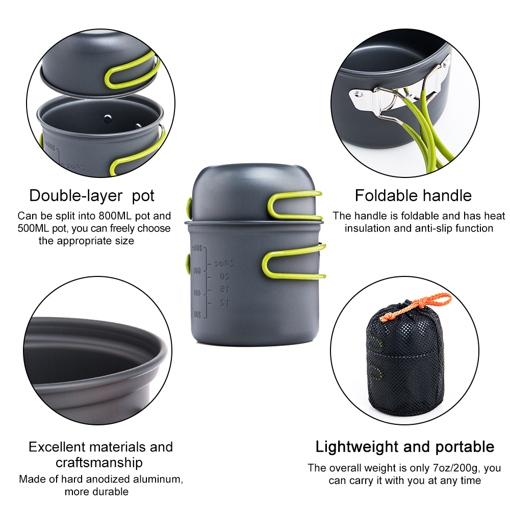 Widesea Ultralight Camping Coo - Camping Cooking Rice avaliação e preço