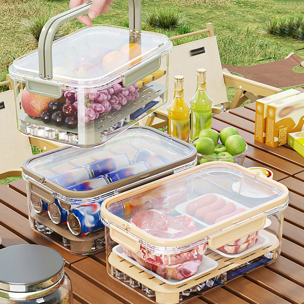 Portable Food Storage Containe - Camping Cooking And Eating avaliação e preço