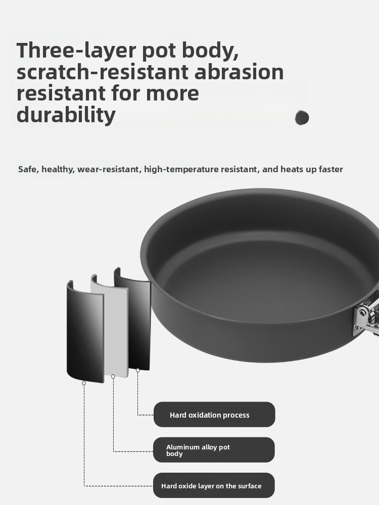 Bulin C15 Outdoor Small Frying - Camping Cooking Wok avaliação e preço