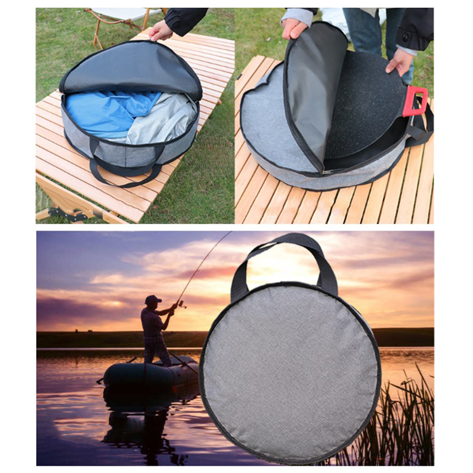 Camping Skillet Bag Portable C - Camping Cooking Backpack avaliação e preço