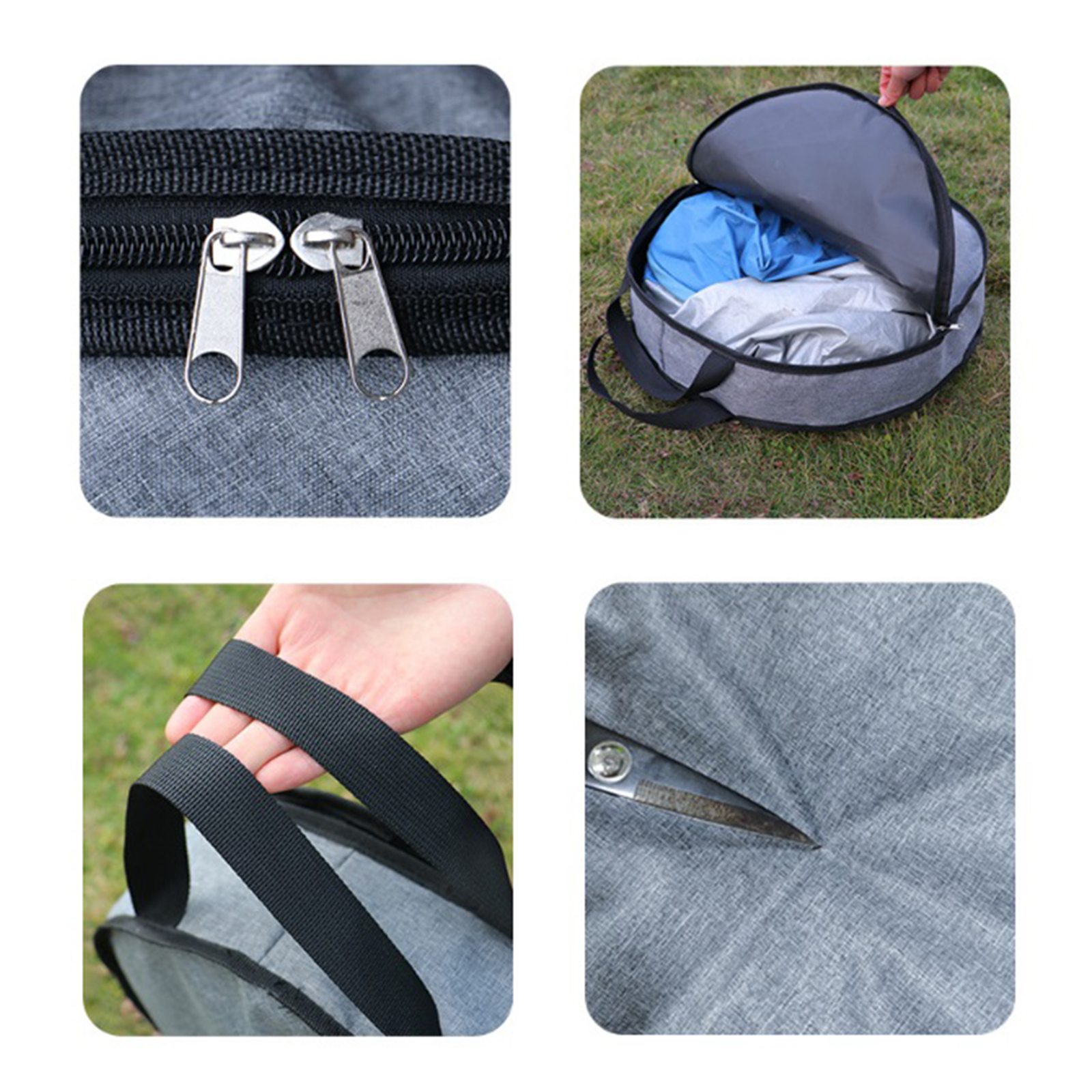 Camping Skillet Bag Portable C - Camping Cooking Backpack avaliação e preço