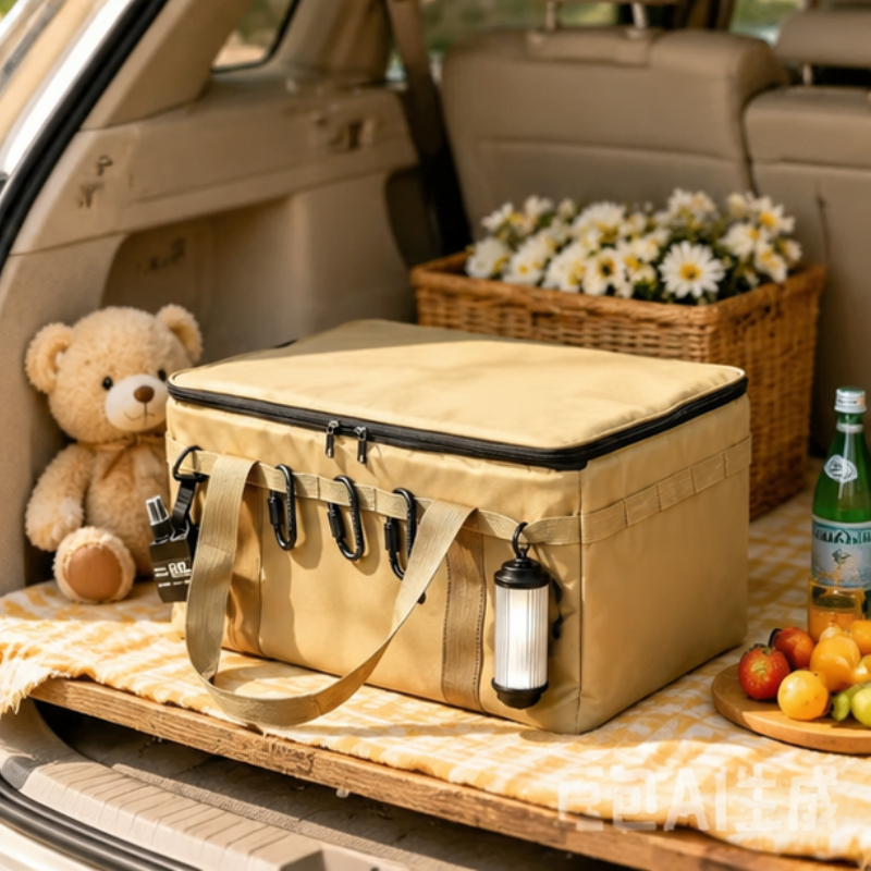 30L Khaki Foldable Oxford Tact - Camping Cooking And Eating avaliação e preço