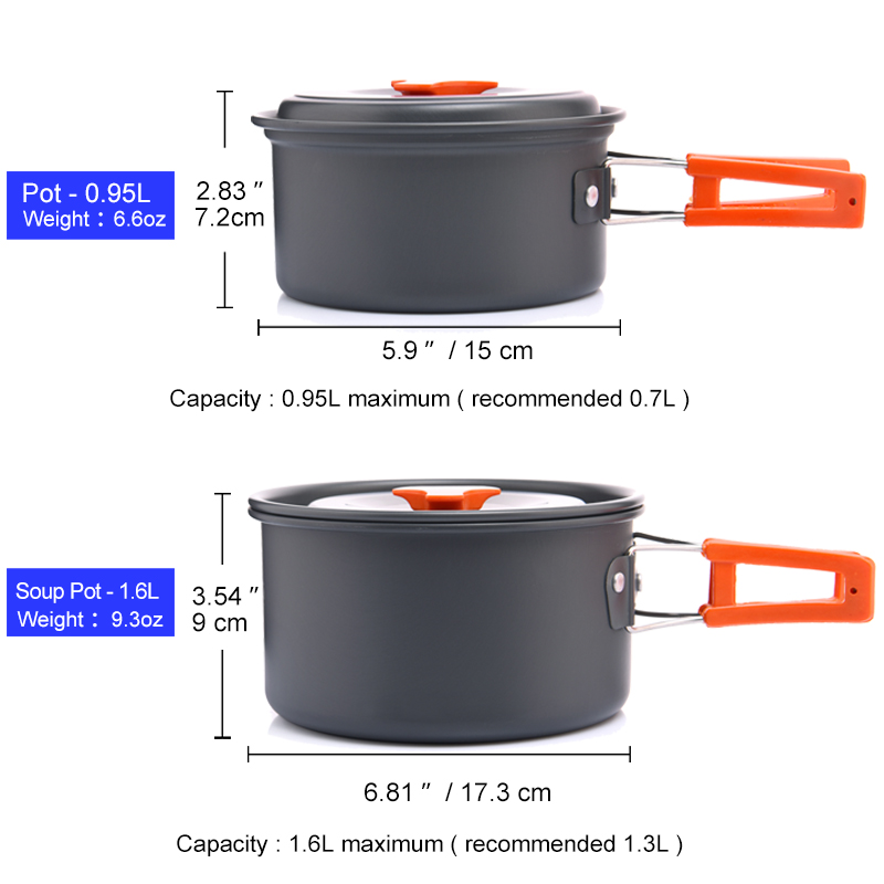 Widesea Camping Outdoor Cookwa - Camping Cooking Rice avaliação e preço