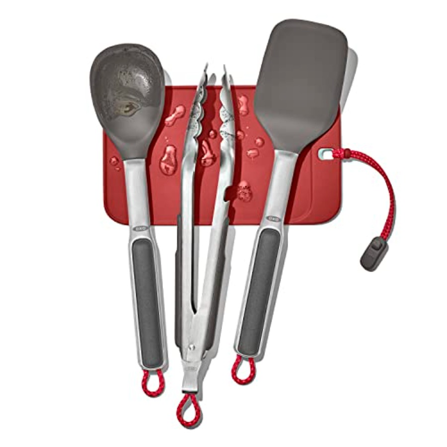Outdoor 4-Piece Camp Stove Coo - Camping Cooking Backpack avaliação e preço