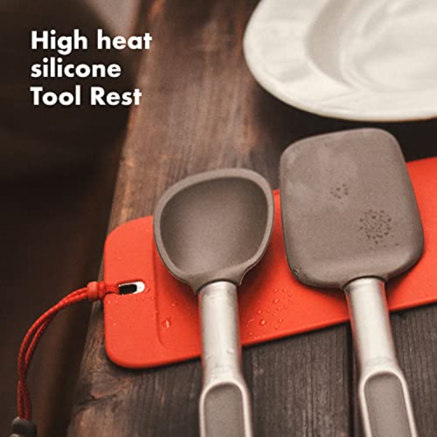 Outdoor 4-Piece Camp Stove Coo - Camping Cooking Backpack avaliação e preço