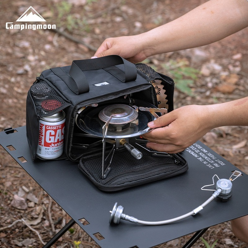 CAMPINGMOON BKXD-5F-B Small Ca - Camping Cooking Backpack avaliação e preço