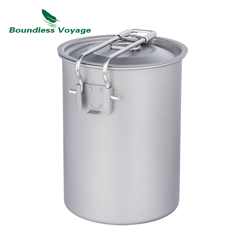 Boundless Voyage 900ml Titaniu - Camping Lightweight Cooking Pot avaliação e preço