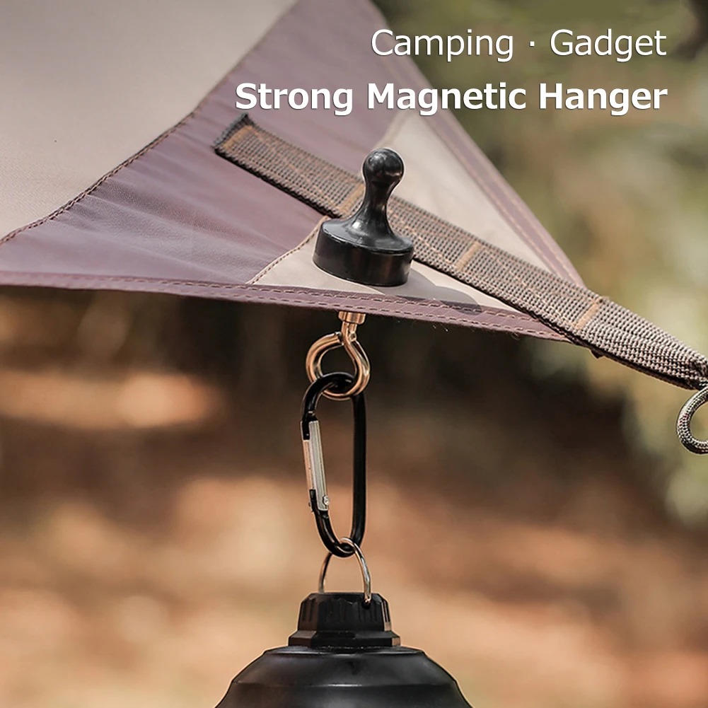 1-4pcs Strong Magnetic Carabin - Camping Cooking Hanger avaliação e preço