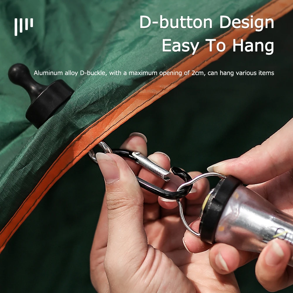 1-4pcs Strong Magnetic Carabin - Camping Cooking Hanger avaliação e preço