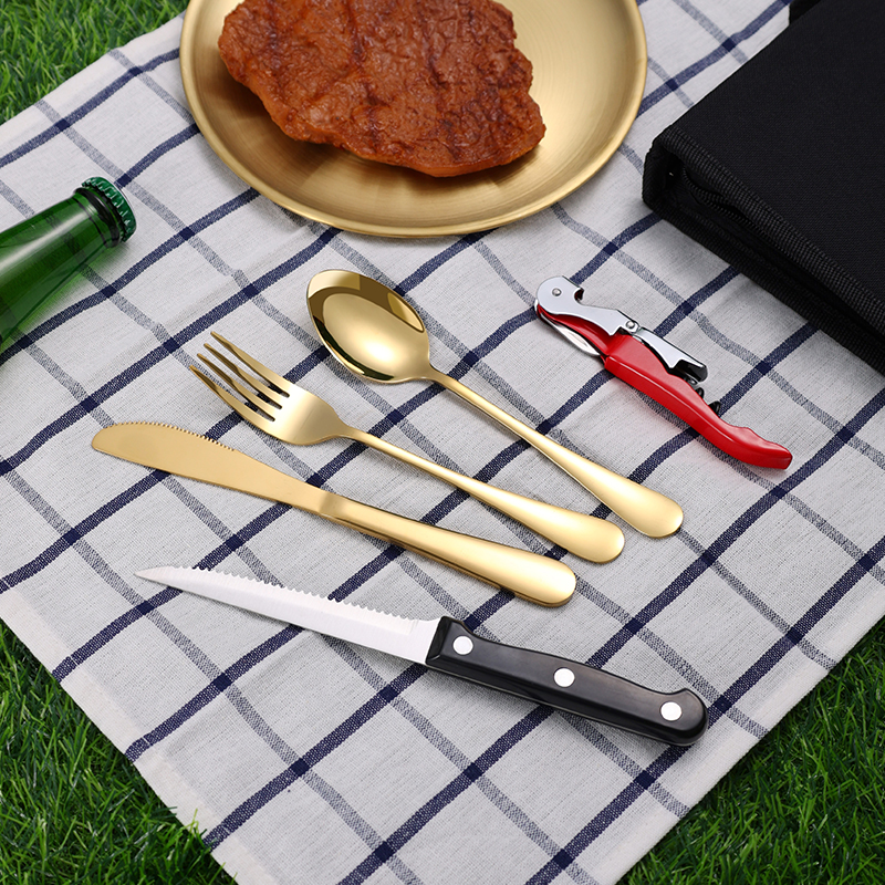 10Pcs Camping Tableware Set 30 - Camping Cooking And Eating avaliação e preço