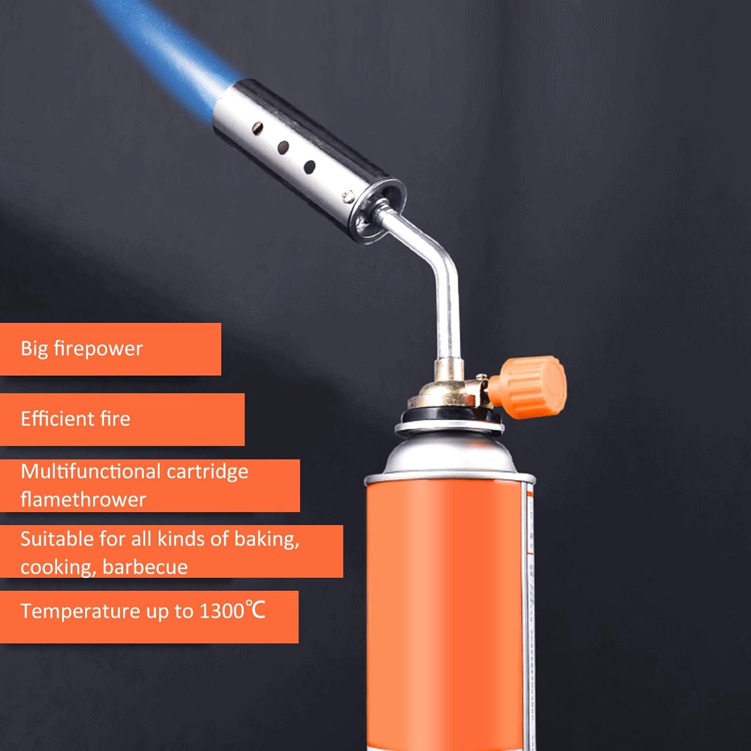 Portable Butane Torch for Outd - Camping Cooking Torch avaliação e preço