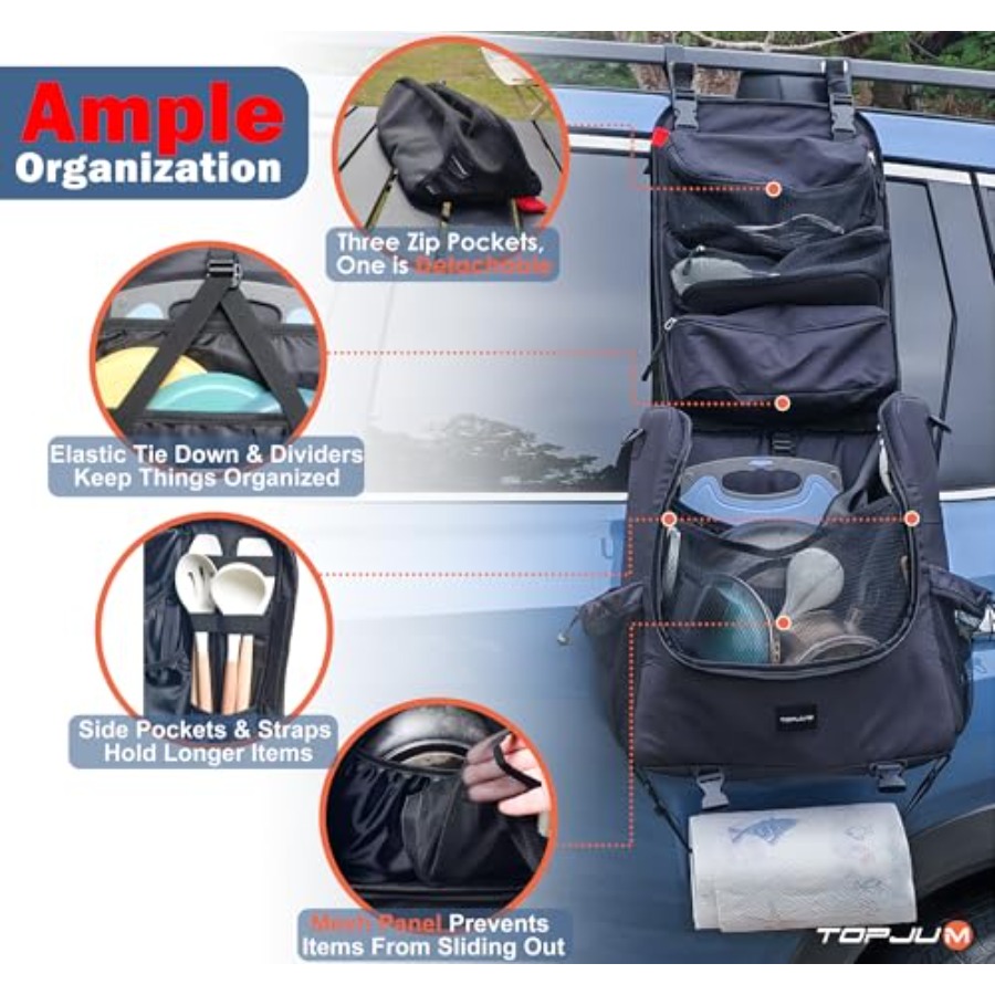 Camp Kitchen Organizer Cooking - Camping Cooking Caddy avaliação e preço