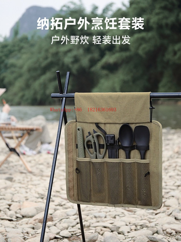 Cooking Set Outdoor Kitchenwar - Camping Cooking Knives avaliação e preço
