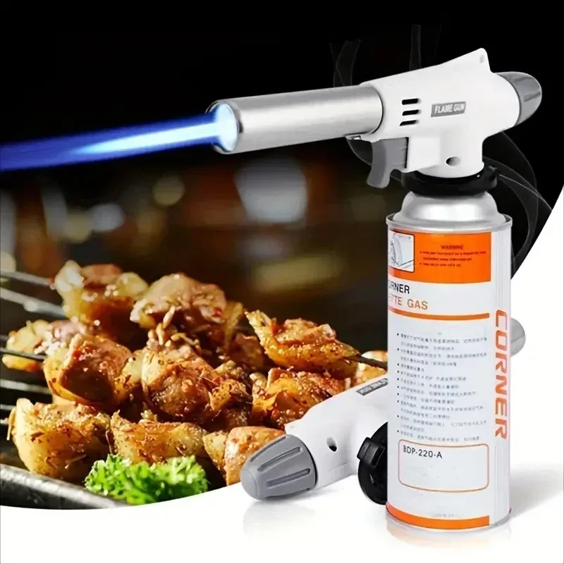 Portable Flame Gun Multifuncti - Camping Cooking Torch avaliação e preço