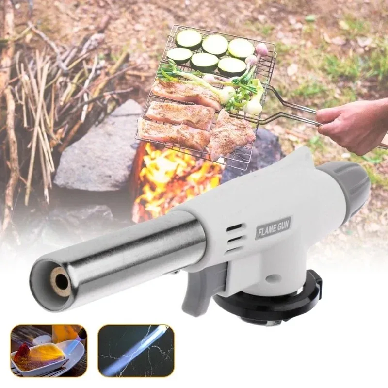 Portable Flame Gun Multifuncti - Camping Cooking Torch avaliação e preço