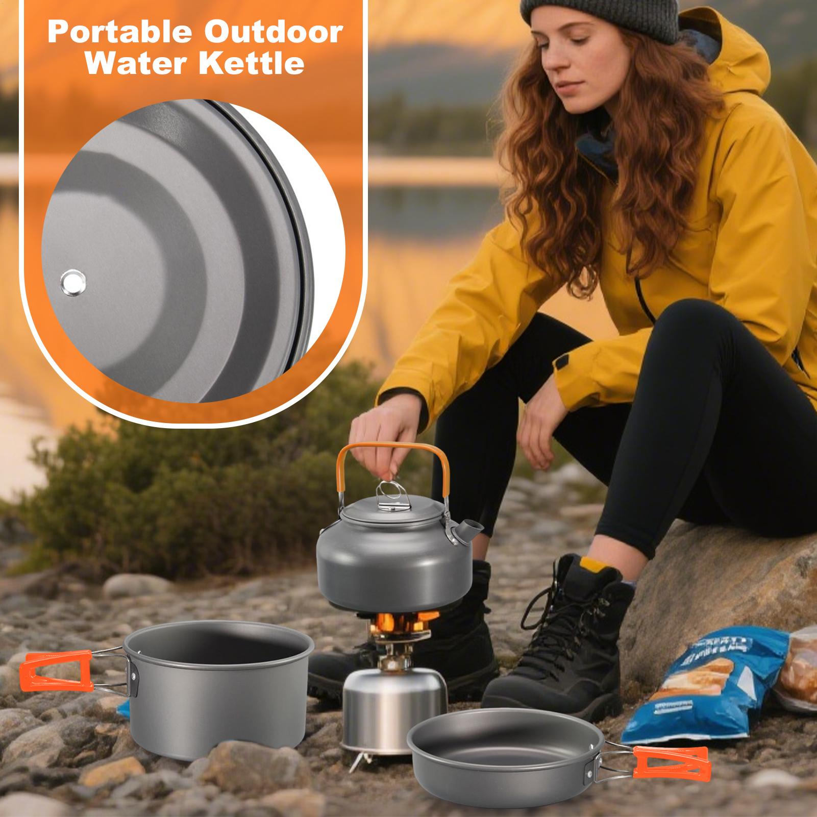 Camping Cookware Camping Cook  - Camping Lightweight Cooking Pot avaliação e preço