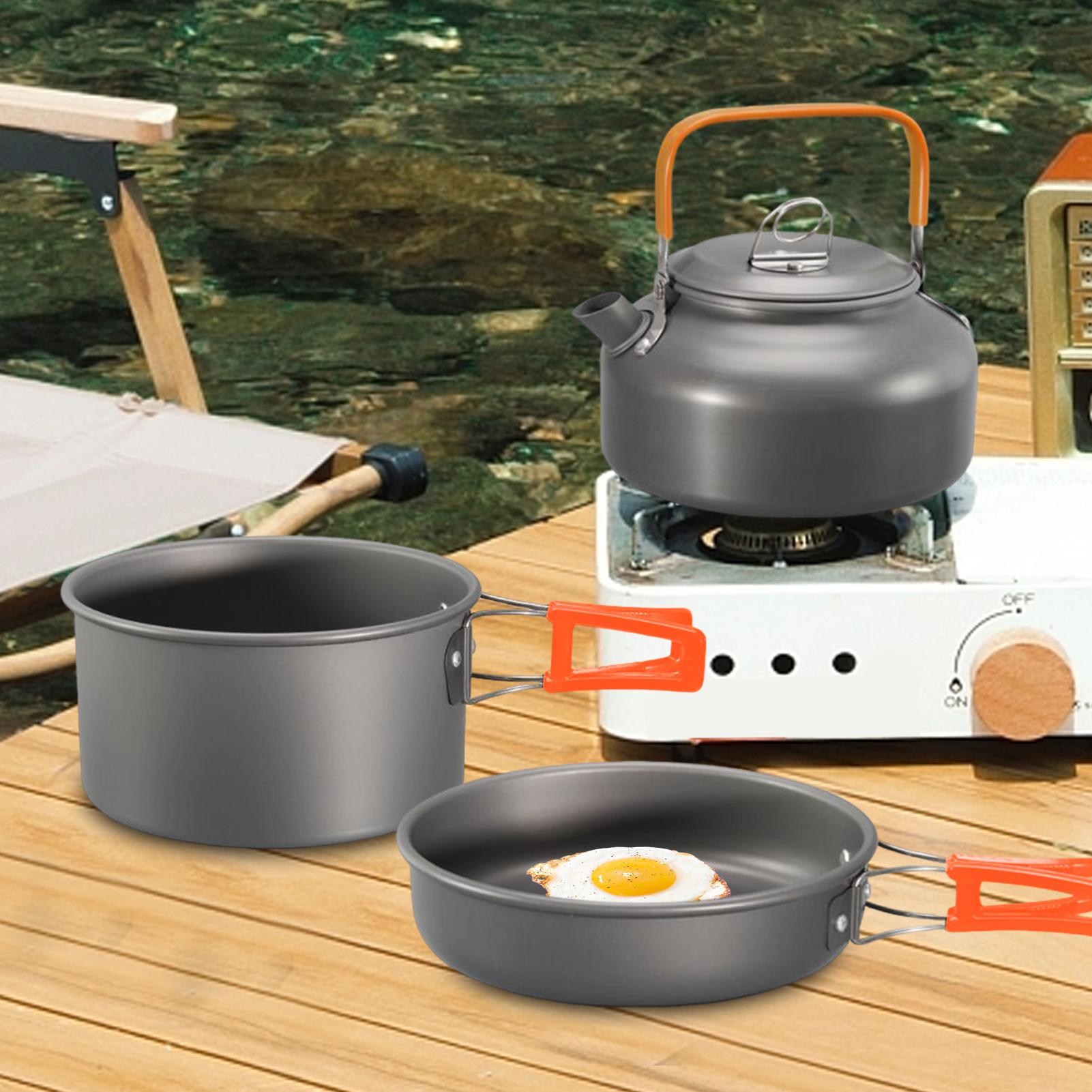 Camping Cookware Camping Cook  - Camping Lightweight Cooking Pot avaliação e preço