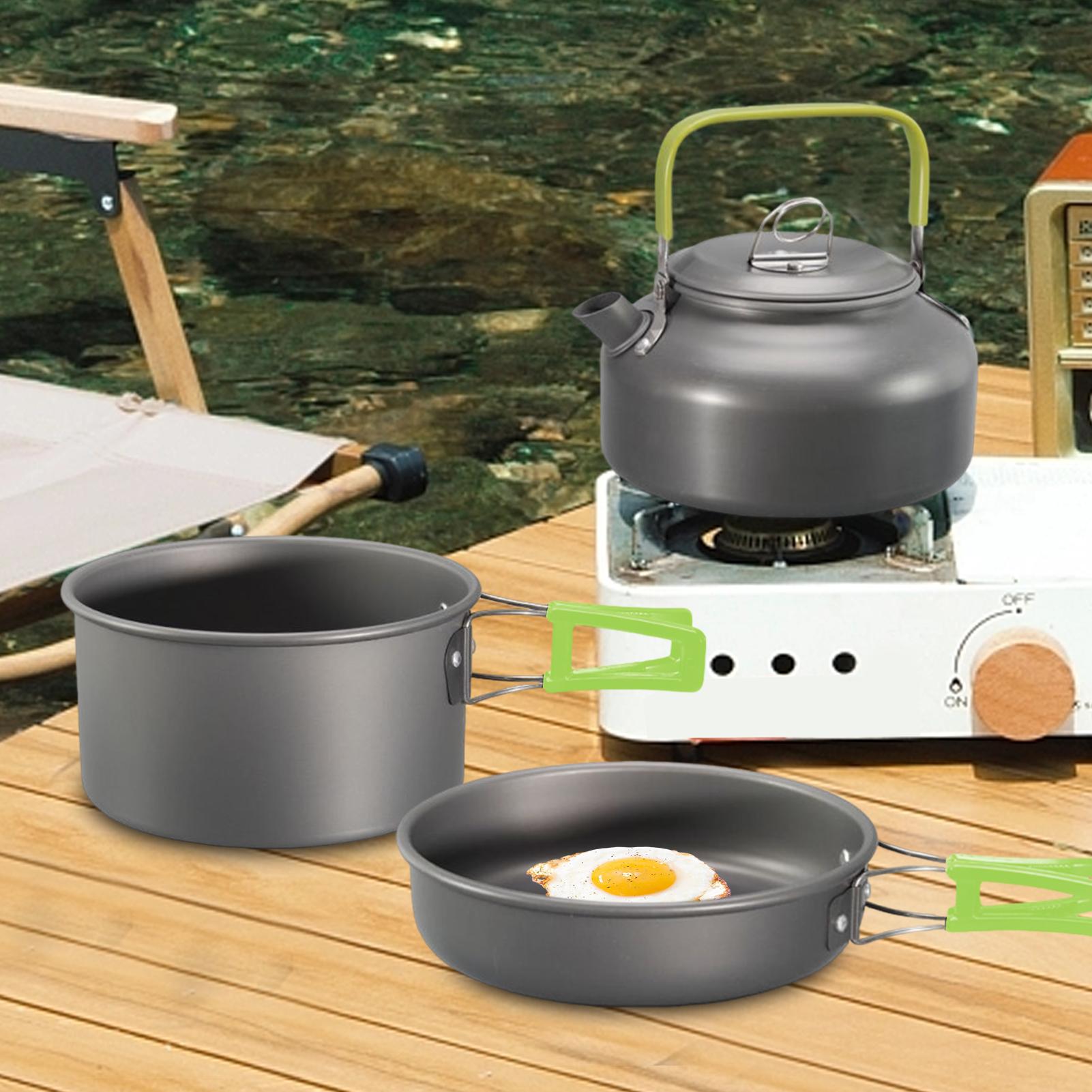 Camping Cookware Camping Cook  - Camping Lightweight Cooking Pot avaliação e preço