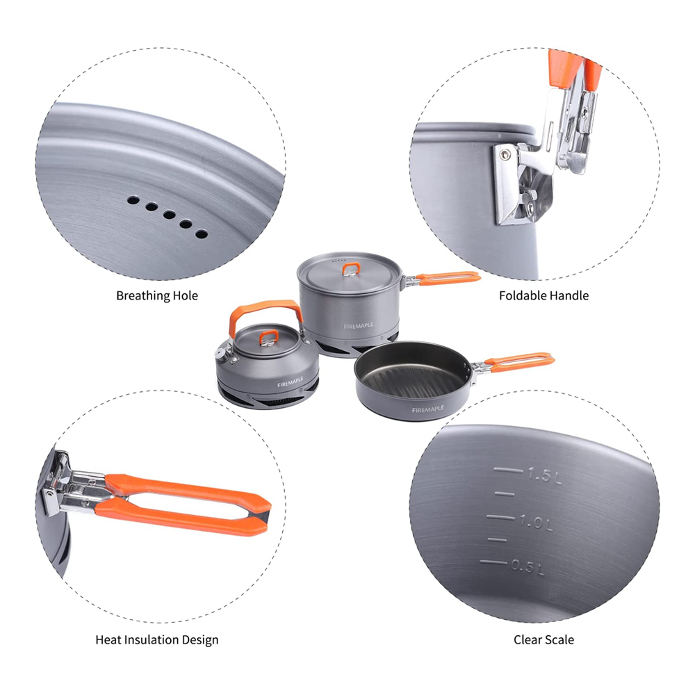 Fire Maple Camping Cookware Ut - Camping Cooking And Eating avaliação e preço