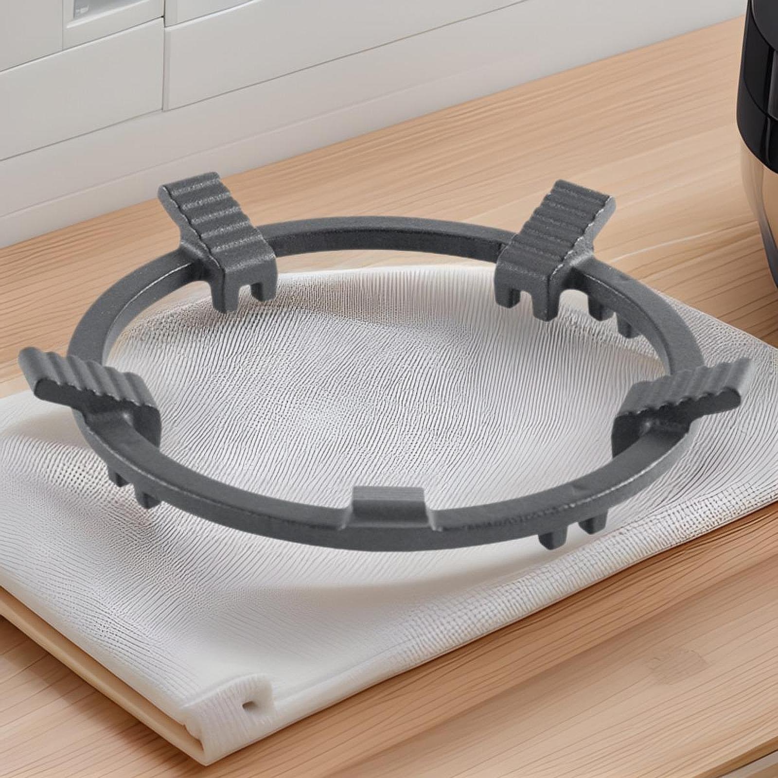 Cast Iron Wok Support Ring Pot - Camping Cooking Wok avaliação e preço