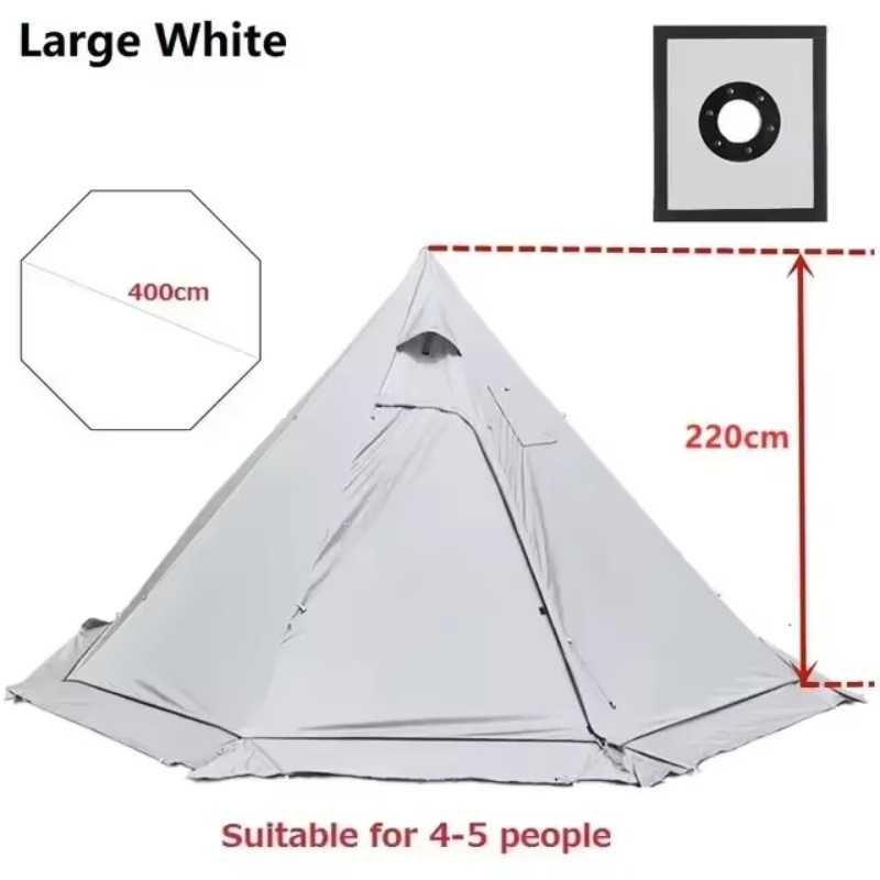 Pyramid Tent With Snow Skirt U - Camping Cooking Snow avaliação e preço