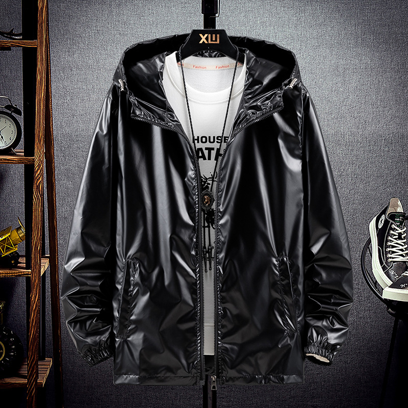 Spring and Autumn Shiny Jacket - Camping Cooking Windbreak avaliação e preço