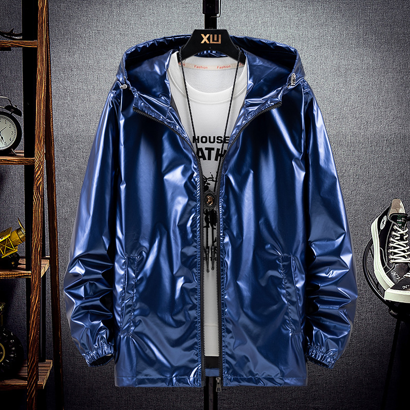 Spring and Autumn Shiny Jacket - Camping Cooking Windbreak avaliação e preço