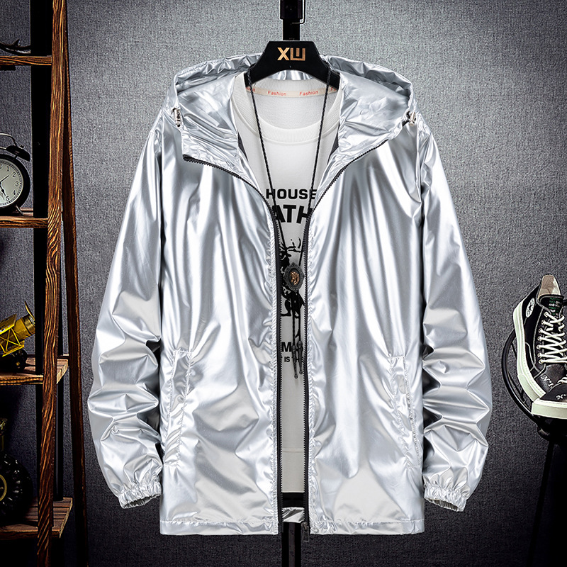 Spring and Autumn Shiny Jacket - Camping Cooking Windbreak avaliação e preço