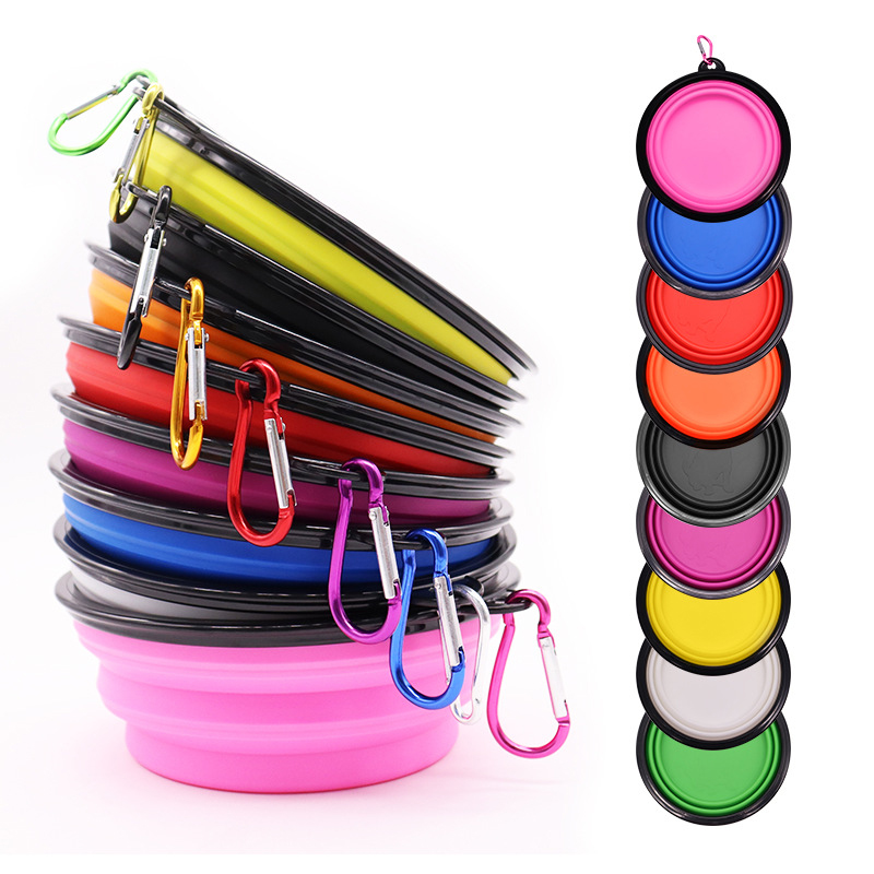 Collapsible Pet Silicone Dog F - Camping Cooking And Eating avaliação e preço